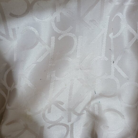 Calvin Klein Logo Jacquard Tote Bag • Brown • Gold Hardware - Picture 11 of 16